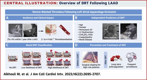 Device-Related Thrombus After Left Atrial Appendage Occlusion: Clinical Impact, Predictors, Classification, and Management